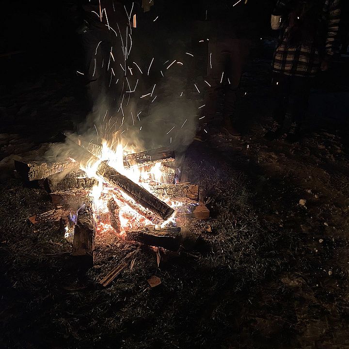 Wintersonnwendfeier 2022 - Feuer