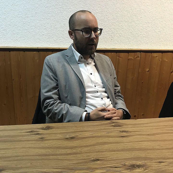 Felix Locke (Generalsekretär FW Bayern, JFW Bundesvorsitzender) zu Gast in Engelthal