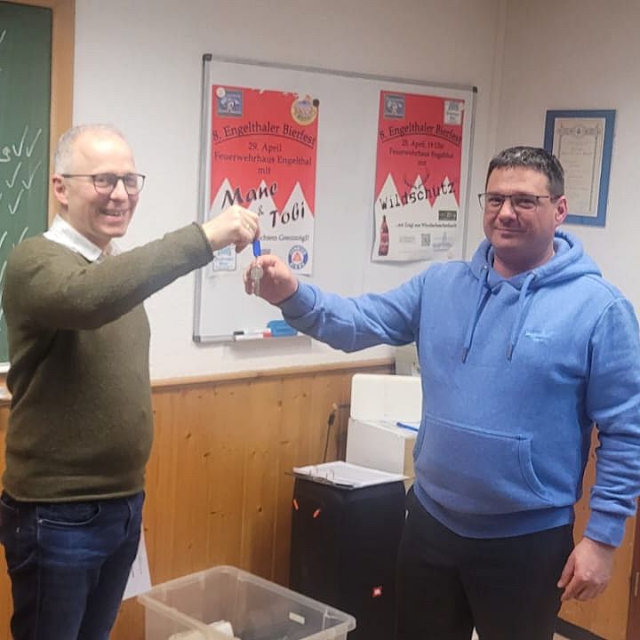 Martin Tessling 1. Vorsitzender, Michael Vahldiek Internetbauftragter BB/FW