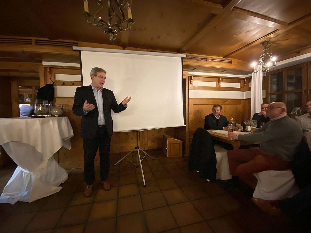Robert Ilg Ratsbegehren Infoveranstaltung am 21.11.2023