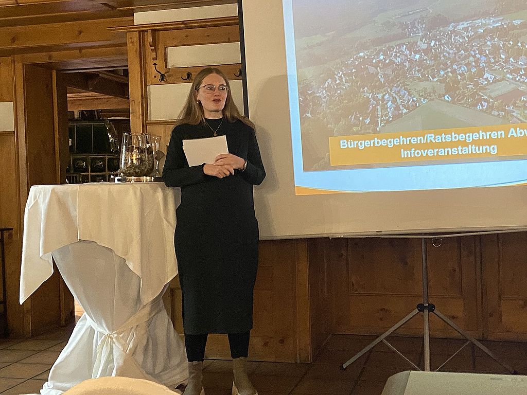 Sophie Linnert Ratsbegehren am 21.11.2023
